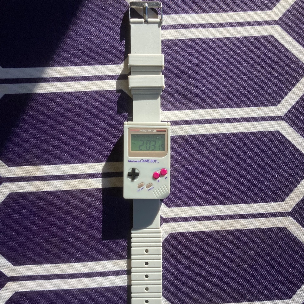 Gameboy wrist watch